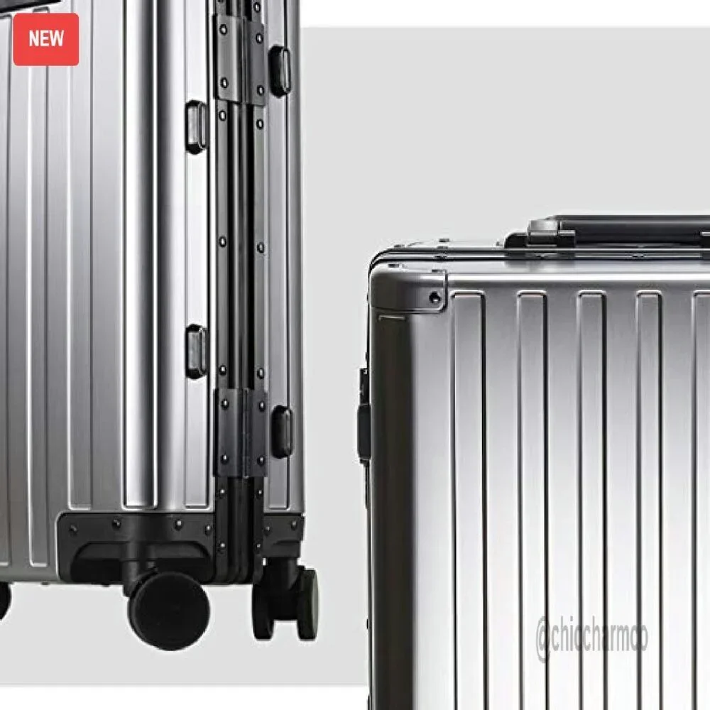 Aluminum Hardside Carry-On Suitcase with TSA Lock & Spinner Wheels
